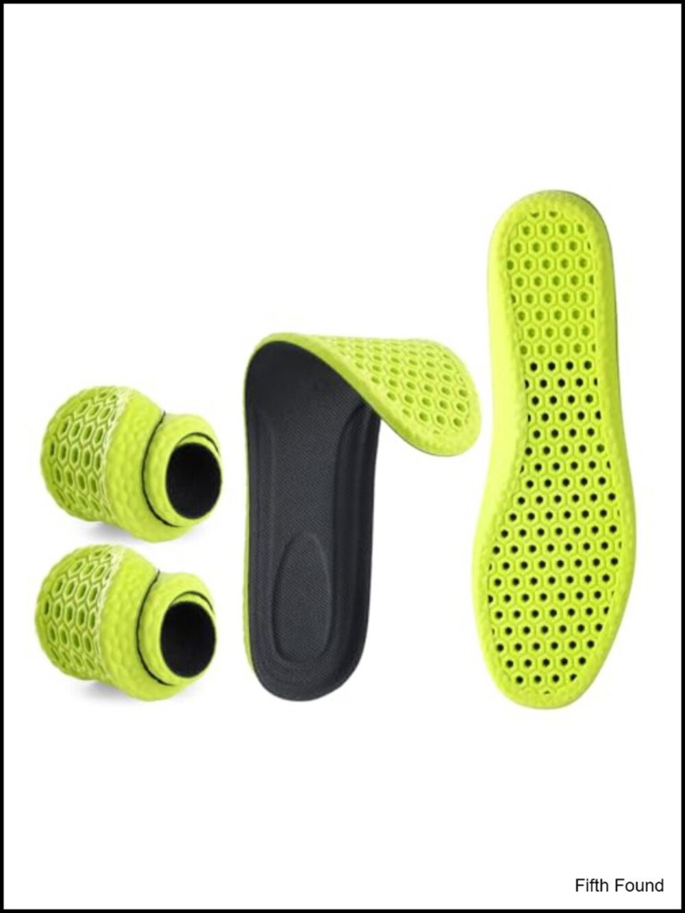 Memory Foam Shoe Inserts 2 Pairs Comfort Insoles for Men Women